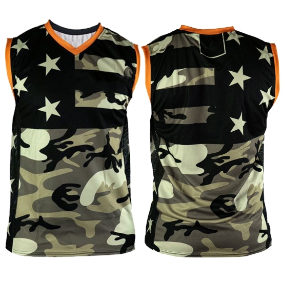 Dry-fit sleeveless jerseys