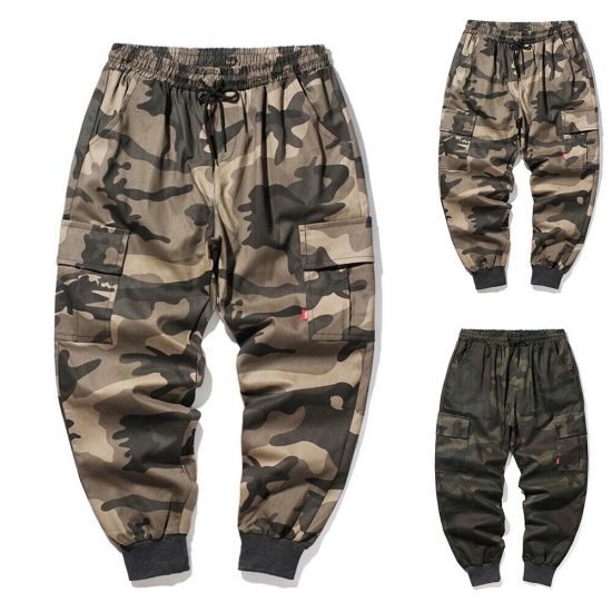 camo cargo trouser