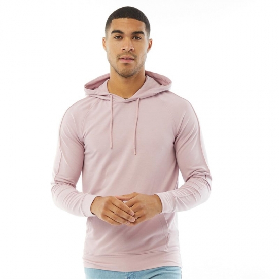 Baby pink hoodies