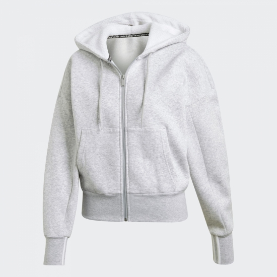 Ladies high waist grey hoodies
