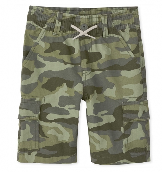 camo cargo shorts