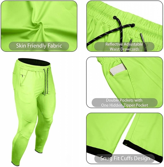 fluo green gym trouser