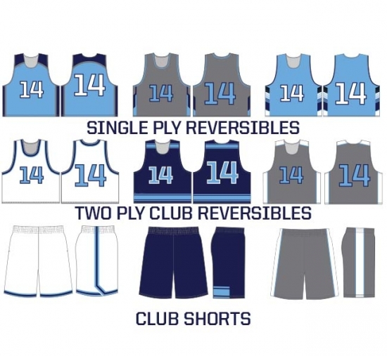 Reversible lacrosse uniform